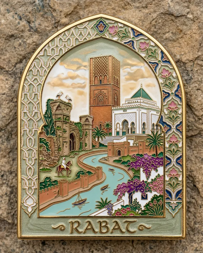 Résultat obtenu avec ce prompt : Magnet Rabat